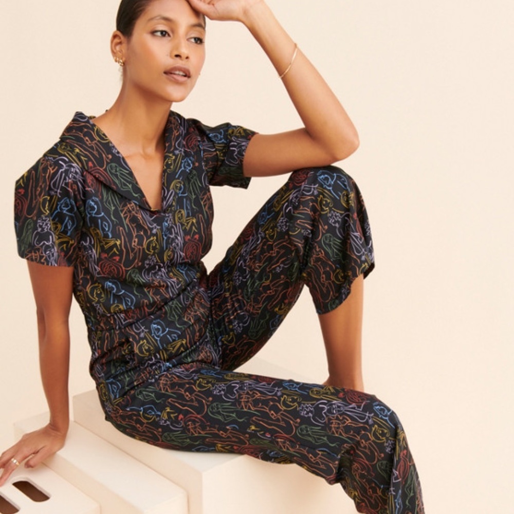 Prismatic Bodies Retro Jumpsuit